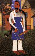 Kasimir Malevich Holidayer oil painting on canvas